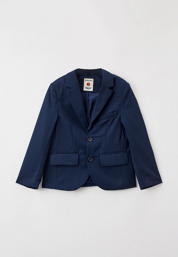 пиджак button blue для мальчика, синий