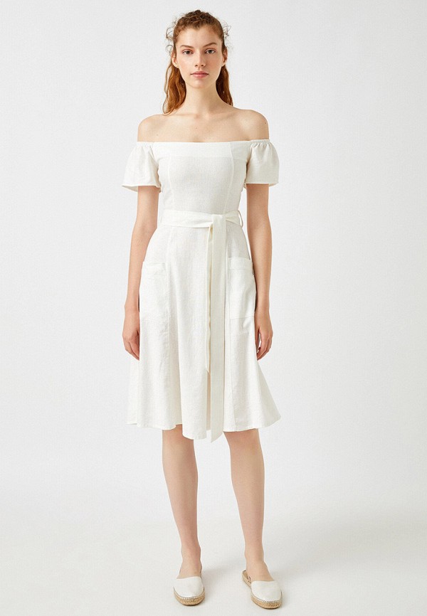 женское платье koton, белое
