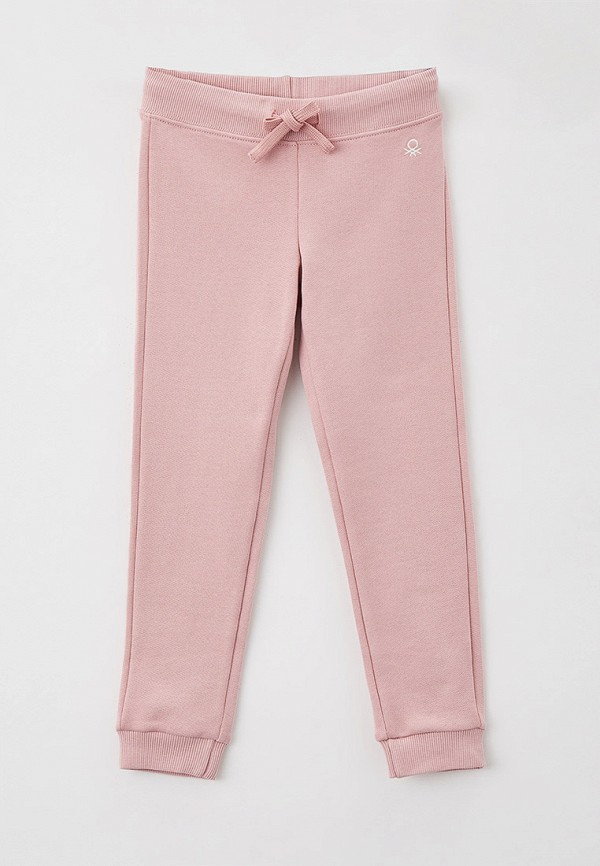 спортивные брюки united colors of benetton для девочки, розовые