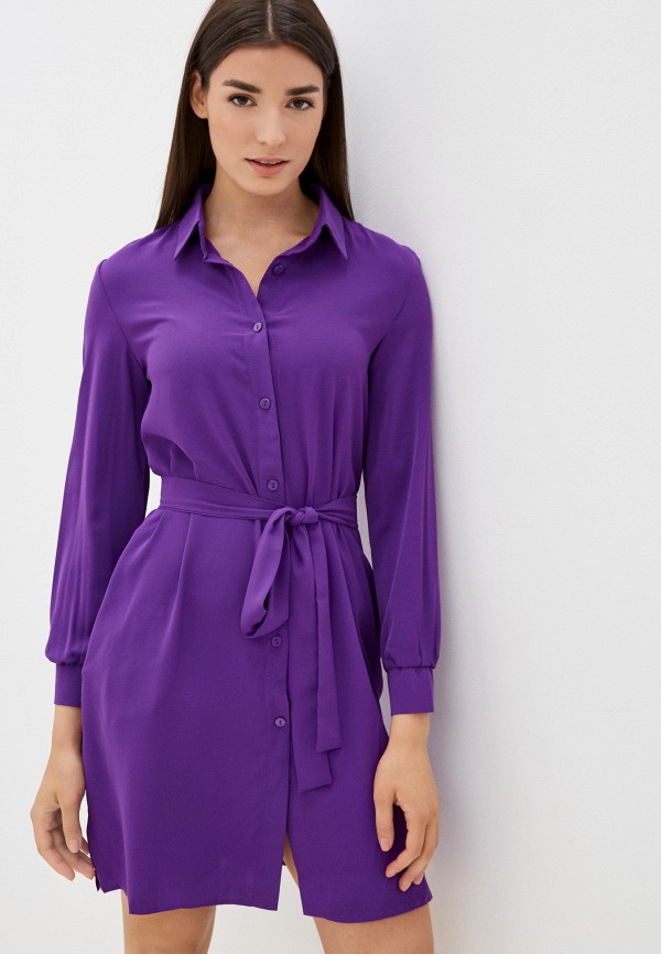 женское платье-рубашки rainrain, фиолетовое