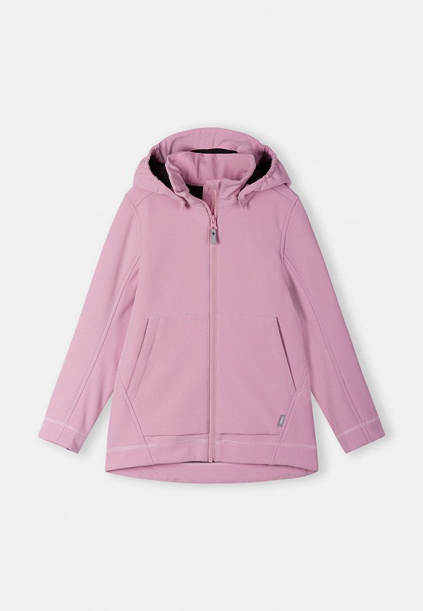 утепленные куртка reima для девочки, фиолетовая