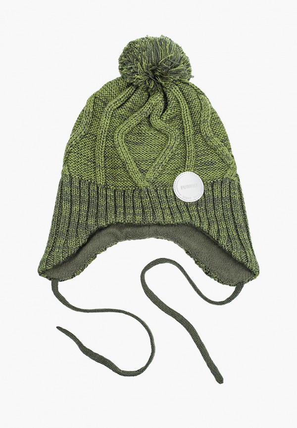 шапка reima для мальчика, зеленая