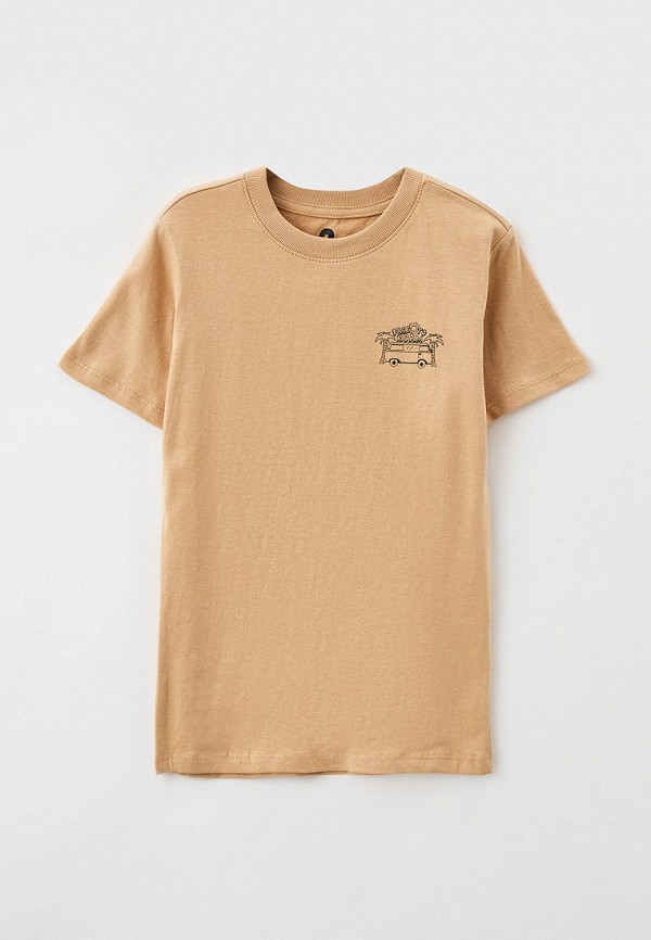 футболка с коротким рукавом cotton on для мальчика, бежевая