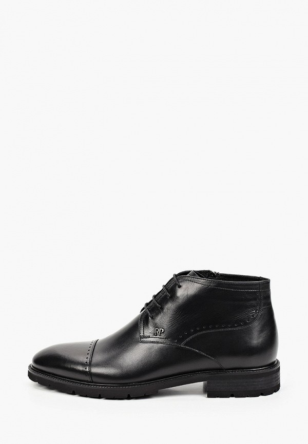 мужские высокие ботинки roberto piraloff, черные