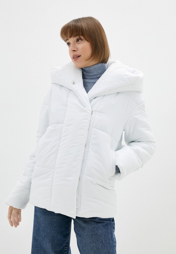 женская утепленные куртка unicomoda, белая