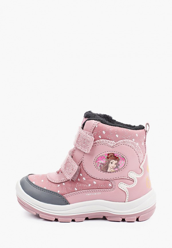 ботинки geox для мальчика, розовые