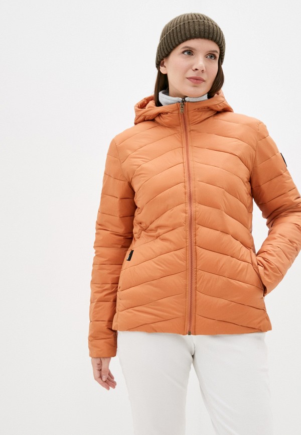 женская спортивные куртка roxy, оранжевая
