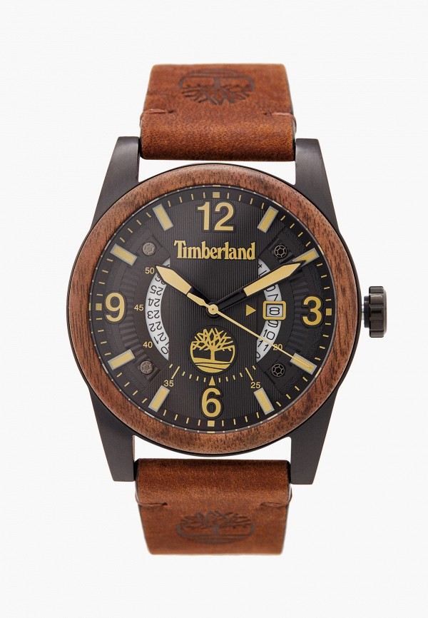 мужские часы timberland, коричневые