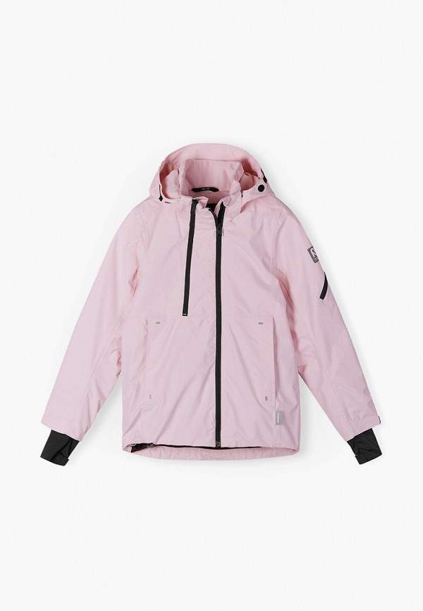 горнолыжные куртка reima для девочки, розовая