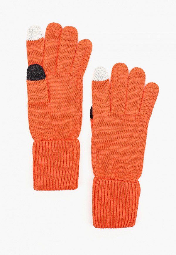 перчатки gulliver для девочки, оранжевые