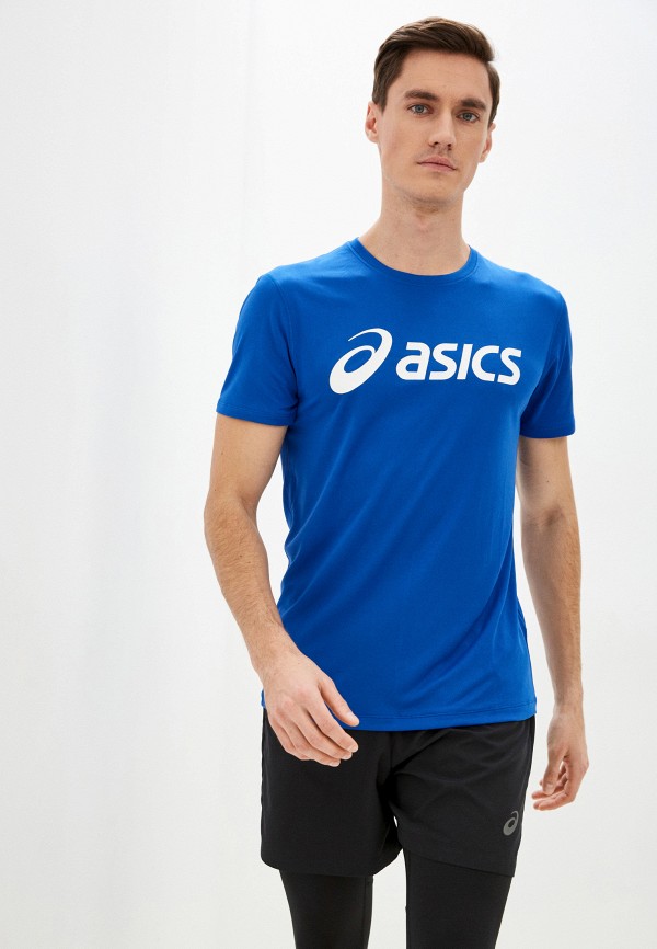 мужская спортивные футболка asics, синяя