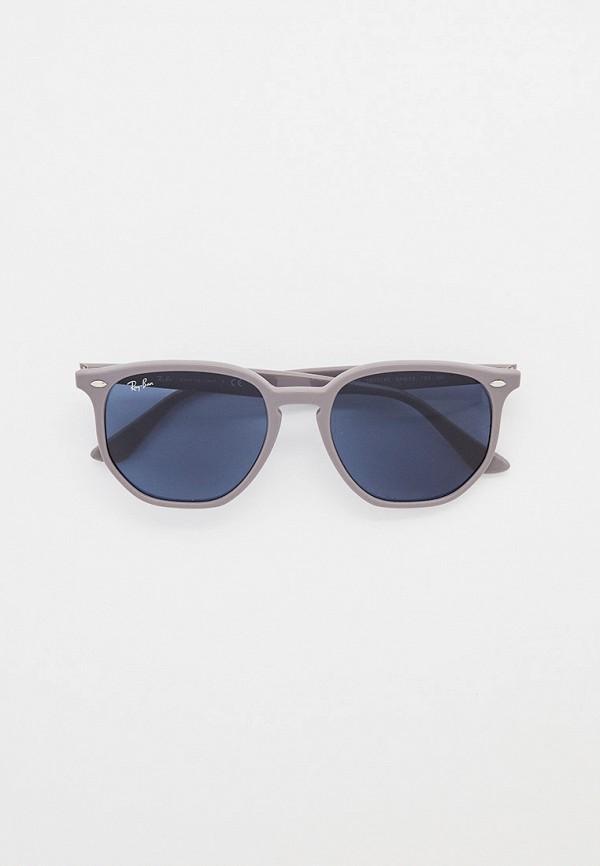 женские квадратные солнцезащитные очки ray ban, серые