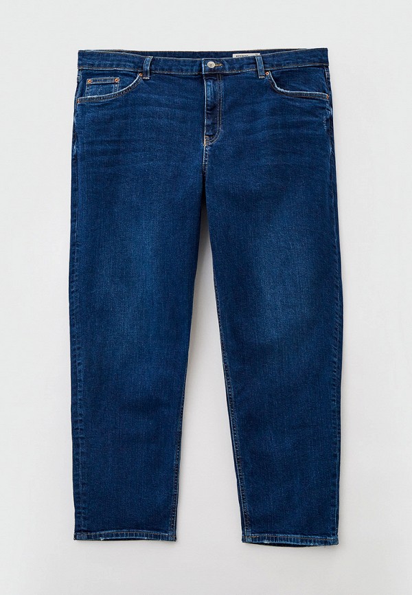 женские джинсы бойфренд marks & spencer, синие