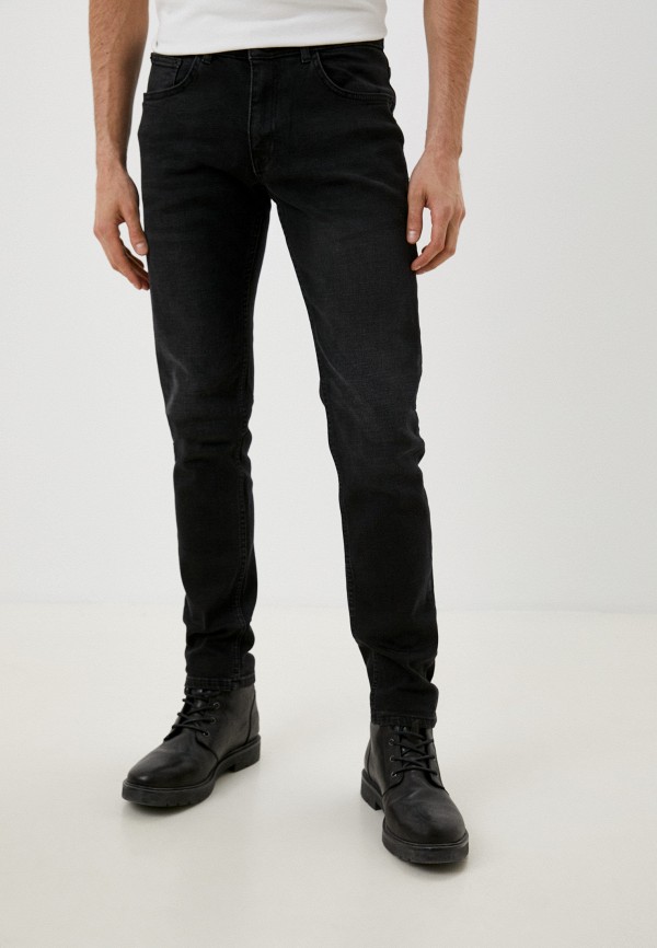 мужские зауженные джинсы rnt23, черные