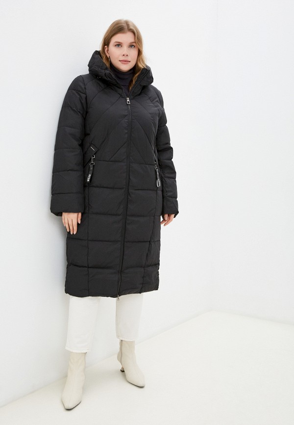 женская утепленные куртка snow airwolf, черная