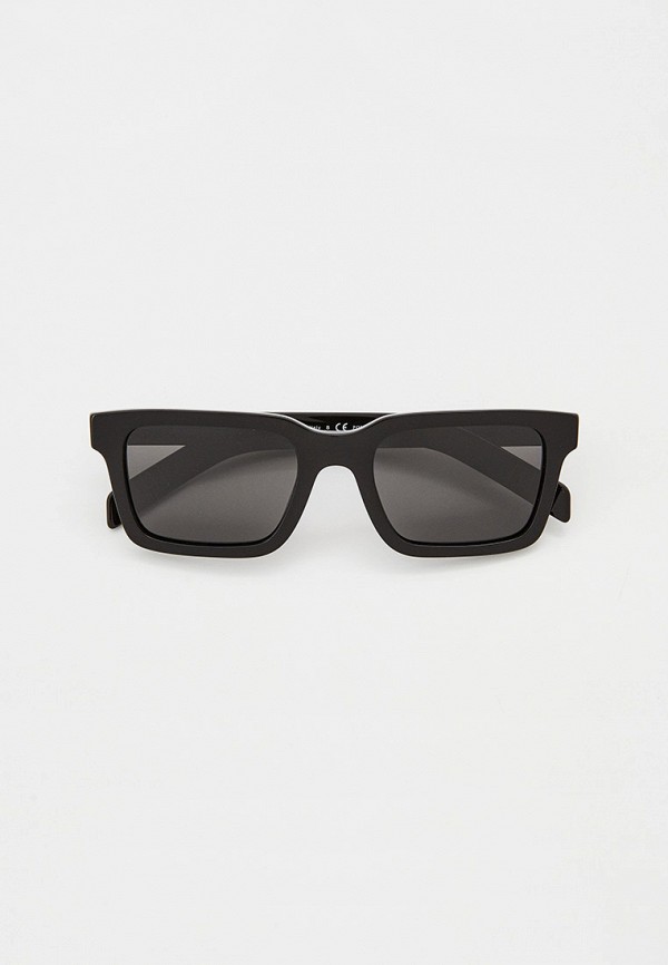 мужские квадратные солнцезащитные очки prada, черные