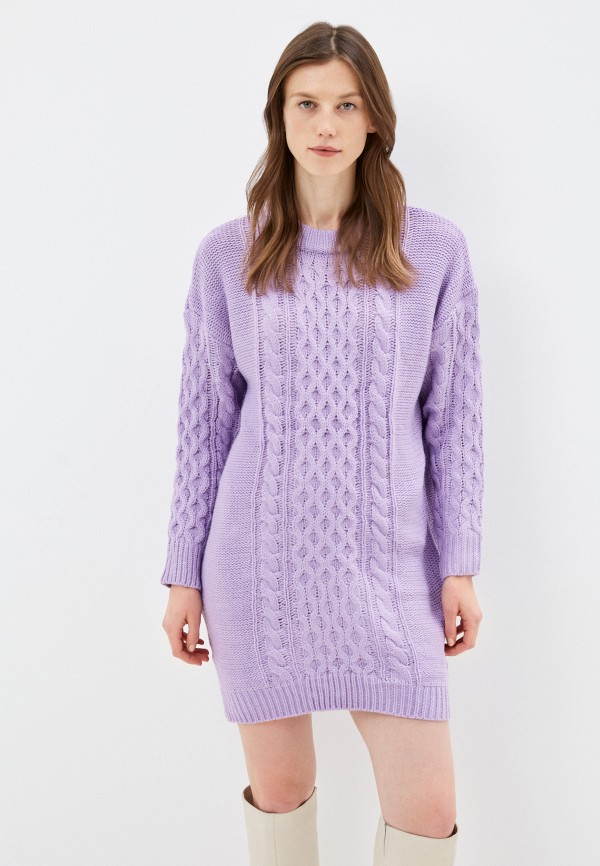 женское платье-свитеры dunia, фиолетовое