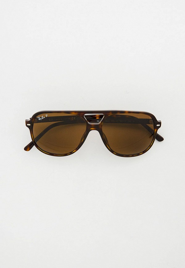 женские авиаторы солнцезащитные очки ray ban, коричневые