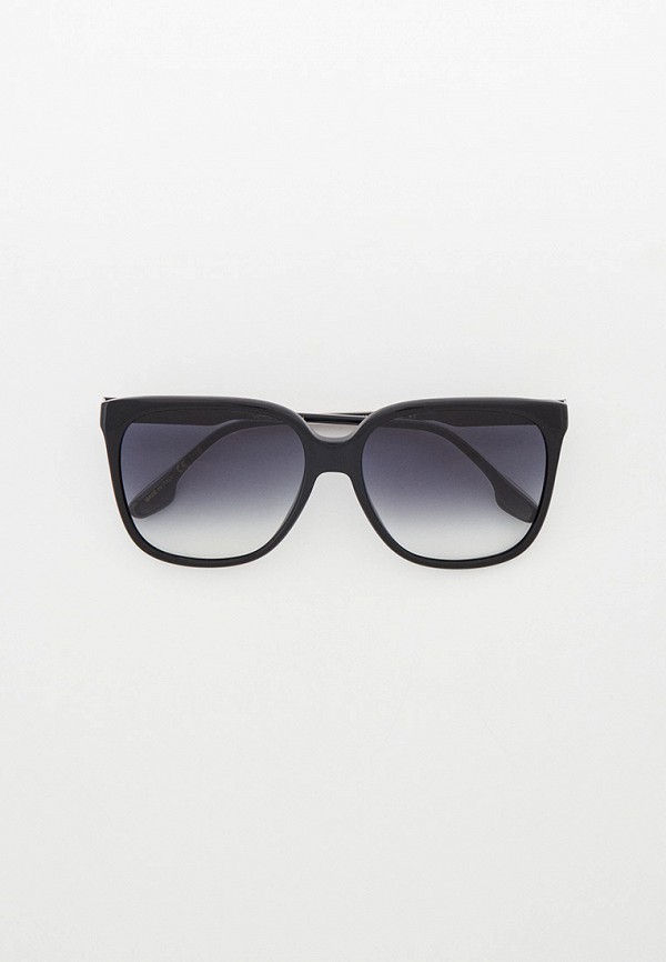 женские квадратные солнцезащитные очки victoria beckham, черные