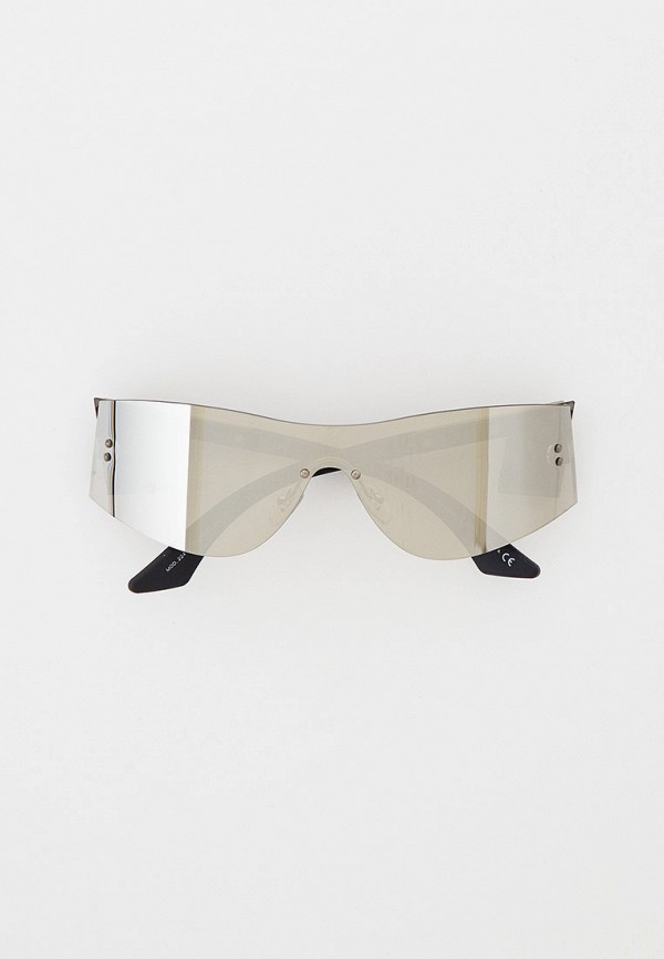 мужские солнцезащитные очки versace, серебряные