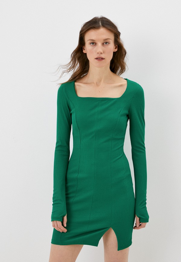 женское платье-футляр lakressi, зеленое
