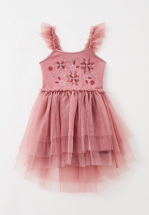 нарядные платье cotton on для девочки, розовое