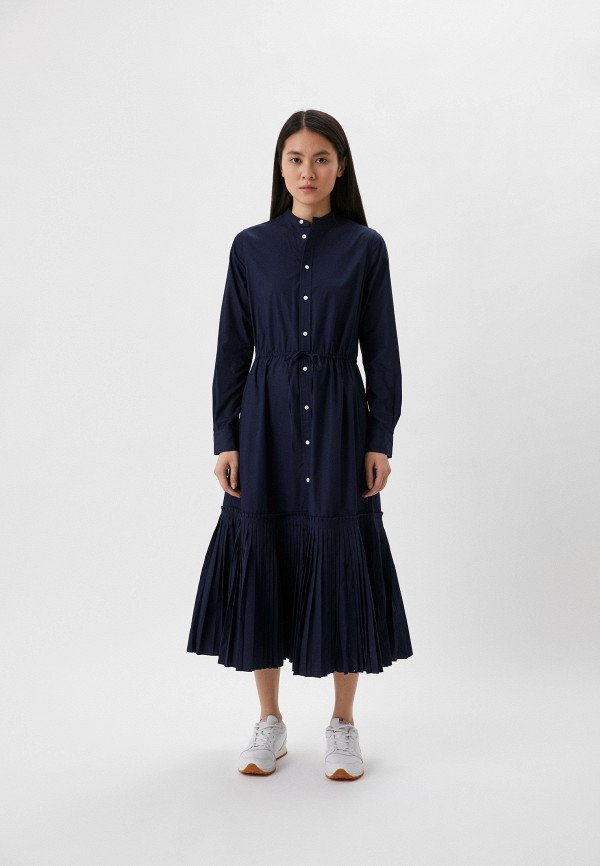 женское платье-рубашки polo ralph lauren, синее