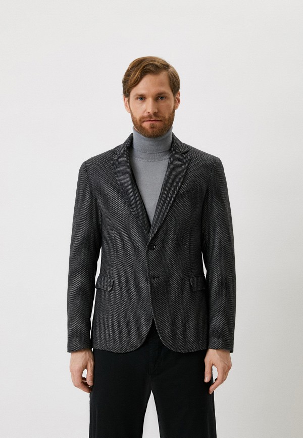 мужской пиджак trussardi, серый