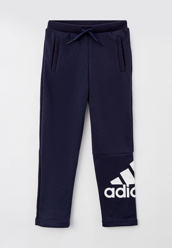 спортивные брюки adidas для девочки, синие