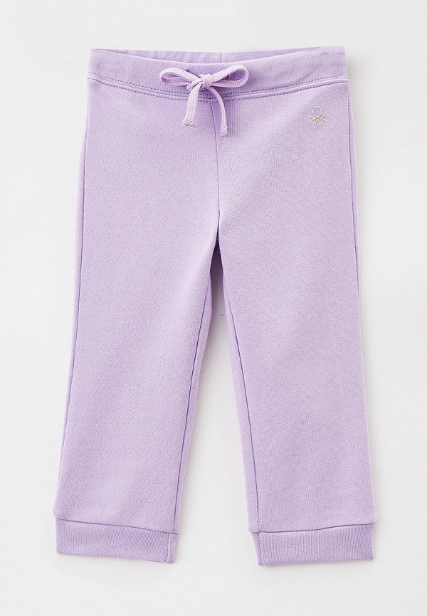спортивные брюки united colors of benetton для девочки, фиолетовые