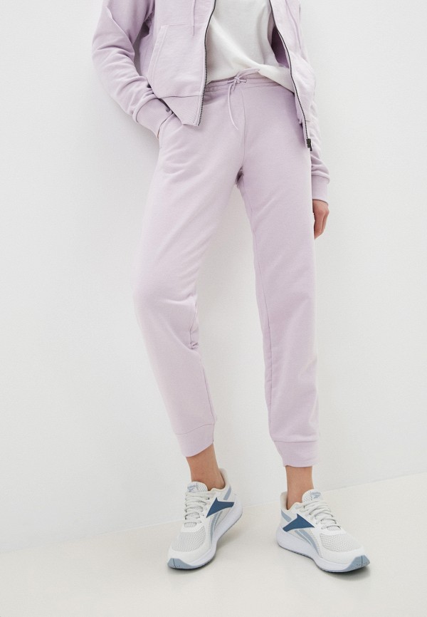 женские спортивные брюки reebok, фиолетовые