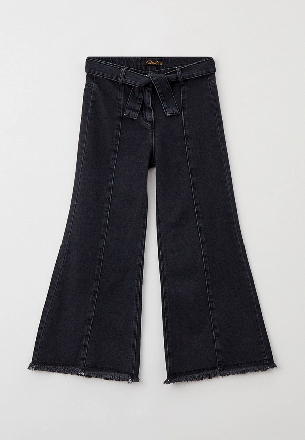 джинсы dali для девочки, черные