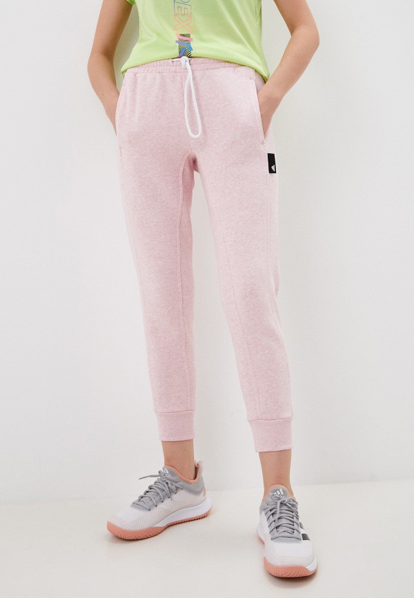женские спортивные брюки adidas, розовые