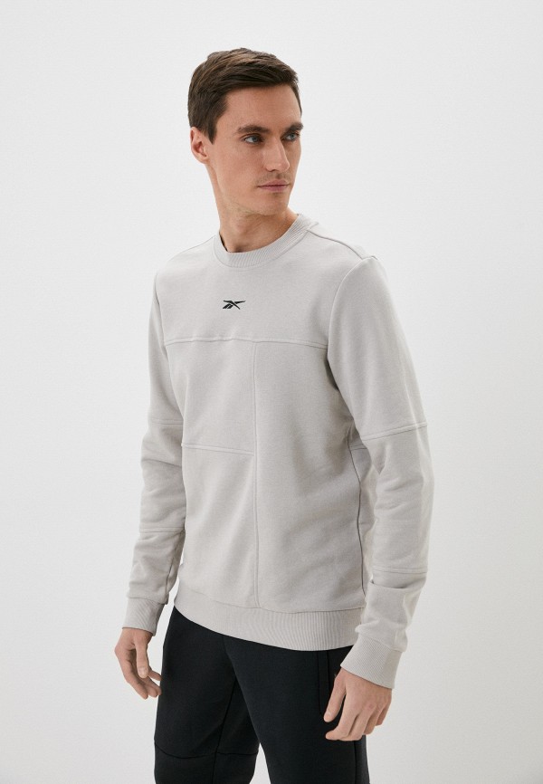 мужской спортивные свитшот reebok, серый