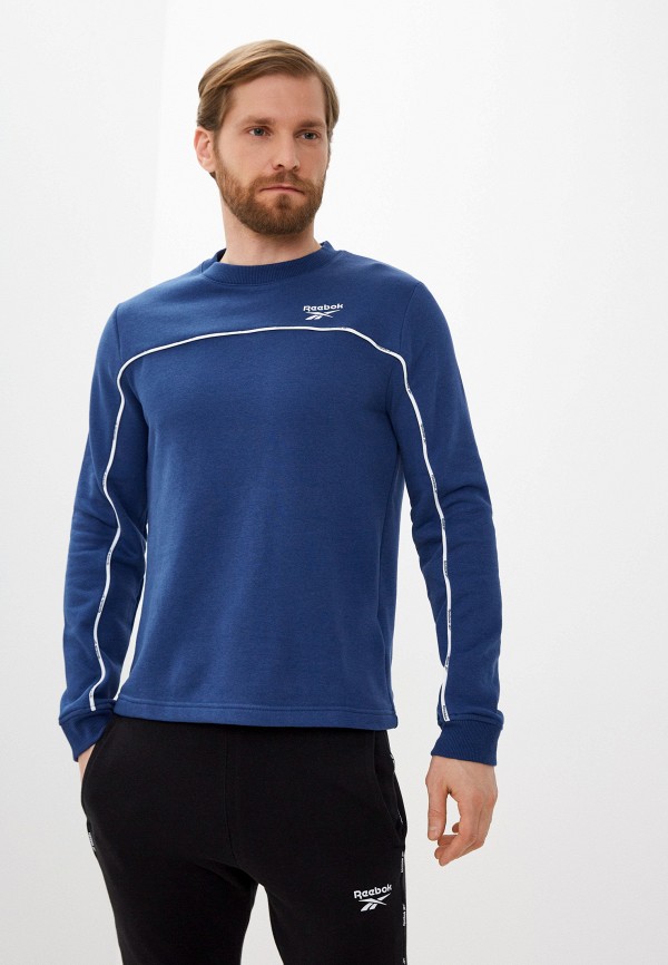 мужской спортивные свитшот reebok, синий