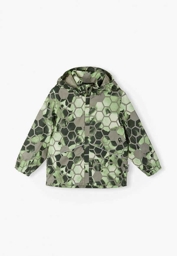 легкие куртка reima для мальчика, зеленая