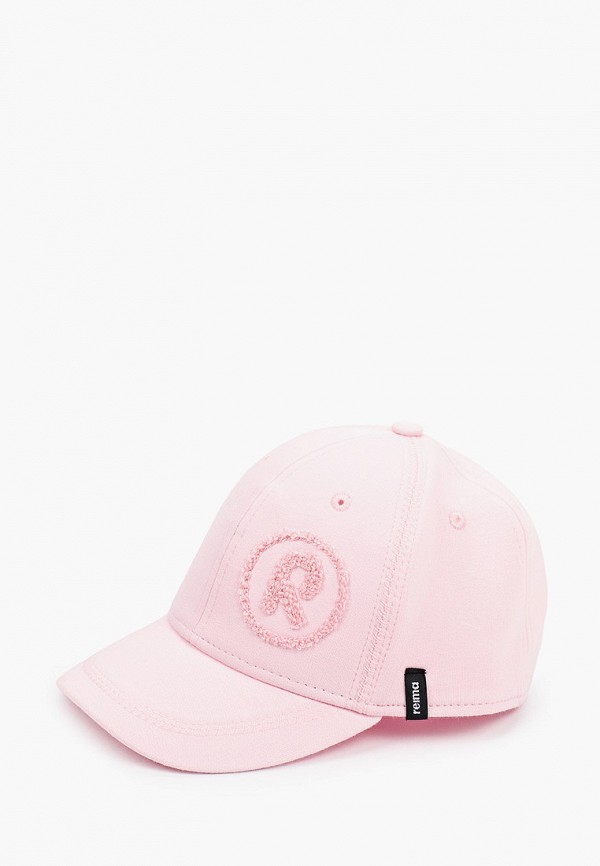 бейсболка reima для девочки, розовая