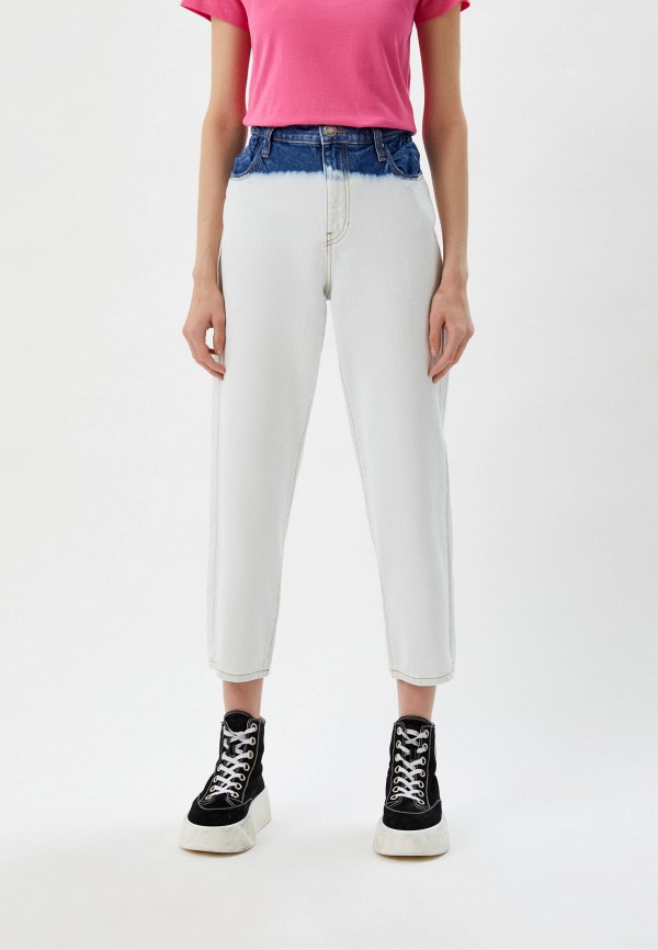 женские прямые джинсы pinko, белые
