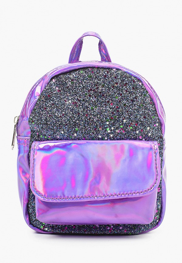 рюкзак котофей для девочки, фиолетовый