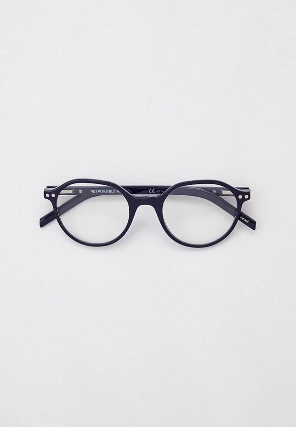 женские круглые солнцезащитные очки levi’s®, синие