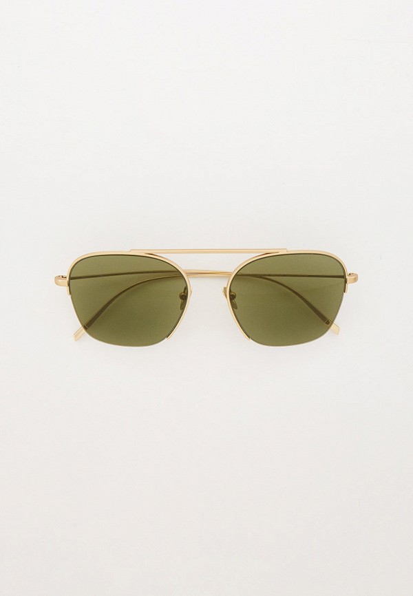 мужские авиаторы солнцезащитные очки giorgio armani, золотые