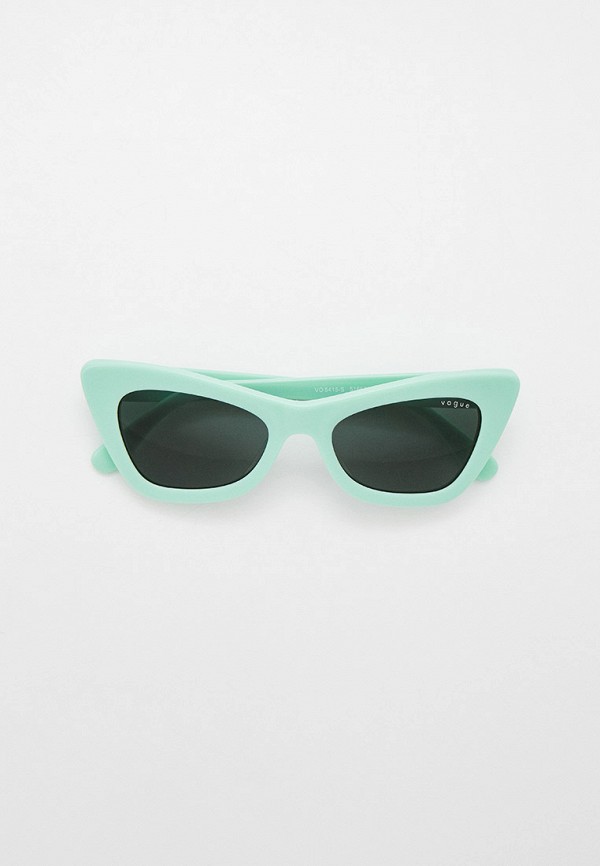 женские солнцезащитные очки кошачьи глаза vogue® eyewear, зеленые