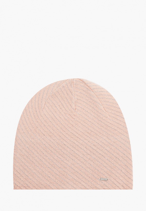 женская шапка luhta, розовая