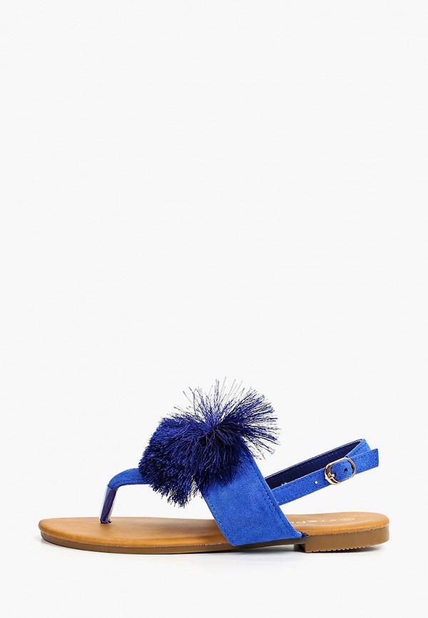 женские сандалии stephan, синие