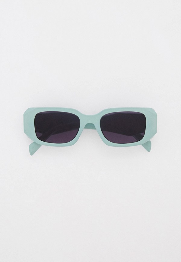 женские квадратные солнцезащитные очки nataco, бирюзовые