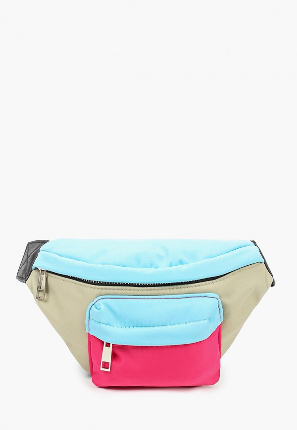 поясные сумка котофей для девочки, разноцветная