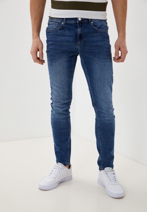 мужские прямые джинсы ovs, синие