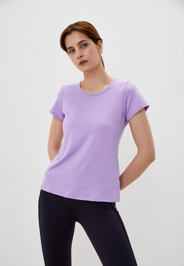 женская спортивные футболка nativos, фиолетовая