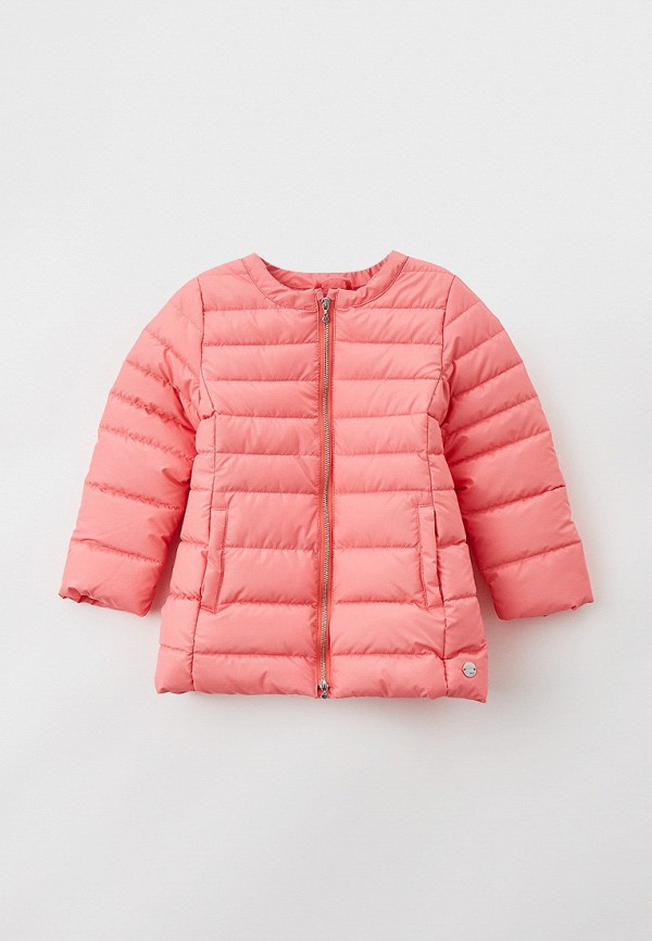 утепленные куртка mayoral для девочки, розовая