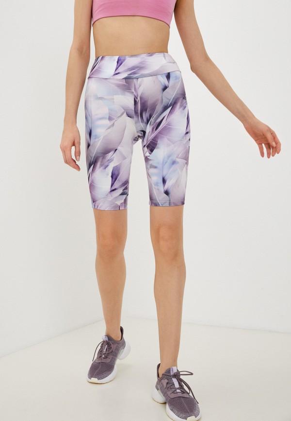 женские спортивные шорты 4f, фиолетовые